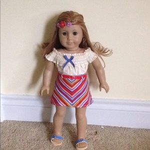 American Girl Doll Julie outfit